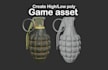 create 3d models, game ready assets, and texturing