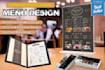 design a modern stunning restaurant menu, price list, digital menu, food flyer