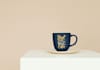 do an elegant custom coffee cup design in 1 hour