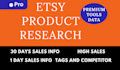 do etsy product research