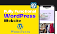 customize any wordpress theme, fix issues or do full website