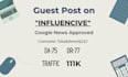 guest posting on influencive