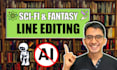 do line editing for your sci fi or fantasy book