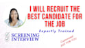 interview the best candidate for the job