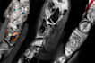 create a tattoo design of tattoo sleeve