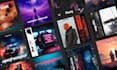 design a cool premium cover art for spotify