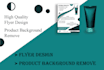 do flyer design and product background removal