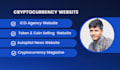 create full cryptocurrency website or crypto landing page with wordpress