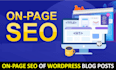 implement onpage seo strategies on your wordpress blog post