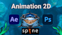 create a cyclic 2d animation and parallax effect