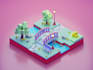 create stylized low poly models