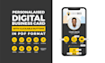 design clickable digital business card in 24 hours
