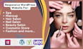 develop makeup beauty salon, spa, cosmetic, fashion website on wordpress