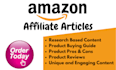 creating compelling amazon affiliate articles, informative content