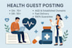 do guest post on high da health blog