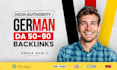 german SEO backlinks top de sites, de link building