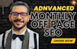 do monthly off page SEO white hat backlinks high da link building