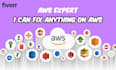 fix and setup any complex AWS related issues and bugs plus integrate services
