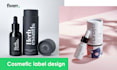 do a logo creation, cosmetic label design