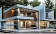 do architectural  2d drawings, 3d modeling and rendering