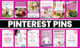 create custom pinterest pins design