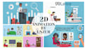 create a professional 2d animation or infographic video