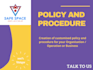 prepare policy and procedure