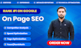 do onpage SEO, and technical optimization of wordpress, wix, squarespace sites