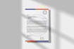 design creative and professional letterhead, envelope