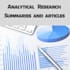 write analytical research summaries and articles