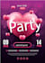 design valentine day, event, party and invitation postcard