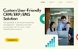 develop fully custom PHP CRM for your business