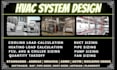 design your hvac system including load calculation, duct and pipe design