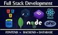 your full stack web developer javascript, react js, node js