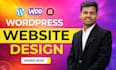design or redesign wordpress website, business website