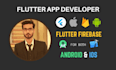 do flutter development with firebase