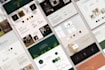 design a minimalist logo social media kit and branding