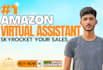 be your amazon fba virtual assistant and pl consultant