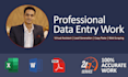 do lead generation and web scraping, data entry