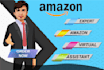be your amazon virtual assistant amazon PPC amazon listing