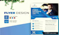 creative attractive flyers leaflet postcard design