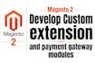 build custom magento 2 extensions and payment gateway modules