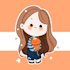 draw you and your pet in chibi style