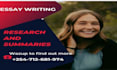 ghostwrite essays, research and summary