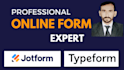 create mobile friendly conditional jotform, typeform