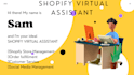 be your shopify virtual assistant and store manager