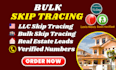 do real estate bulk skip tracing llc skip tracing skip trace
