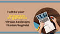be your insanely organized virtual assistant in english and italian