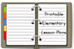 create elementary level lesson plans of any content