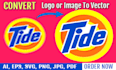 vector tracing logo, vector image, convert to vector